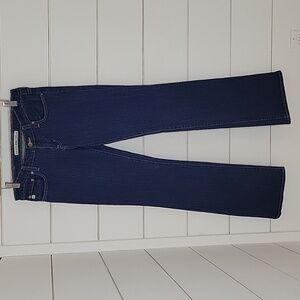 BIG STAR 28 Long "pride" low-rise boot cut dark wash blue denim jeans